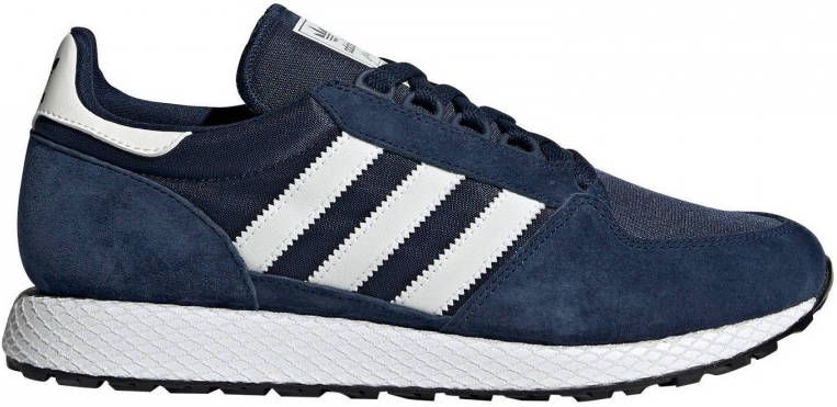 Adidas originals forest grove suede and mesh outlet sneakers