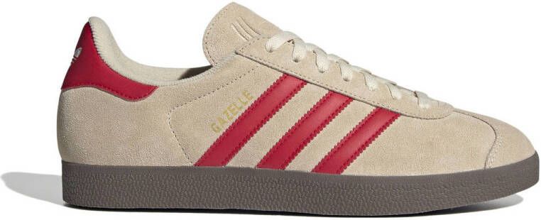 Adidas Originals Gazelle Sand Strata Better Scarlet Cloud White- Sand Strata Better Scarlet Cloud White