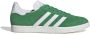 Adidas Originals Gazelle Green Cloud White Core White- Green Cloud White Core White - Thumbnail 1