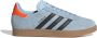 Adidas Originals Gazelle sneakers lichtblauw zwart gum - Thumbnail 1