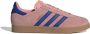 Adidas Originals Gazelle sneakers oudroze donkerblauw gum - Thumbnail 1