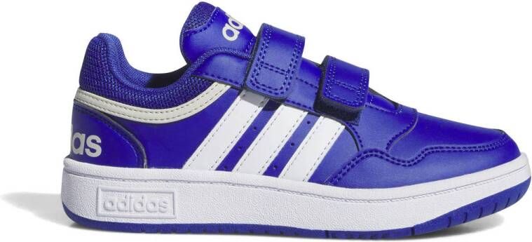Adidas Originals Hoops sneakers kobaltblauw wit Imitatieleer 33