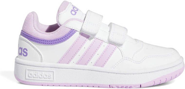 Adidas Originals Hoops sneakers kobaltblauw wit Imitatieleer 28