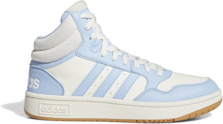 Adidas Hoops 3.0 Mid Classic Vintage Schoenen Wit Blauw 1 3 Vrouw