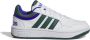 Adidas Sportswear Hoops sneakers wit groen kobaltblauw Imitatieleer 36 2 3 - Thumbnail 1