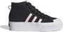 Adidas Originals Nizza Platform Mid Schoenen Kinderen Zwart - Thumbnail 1