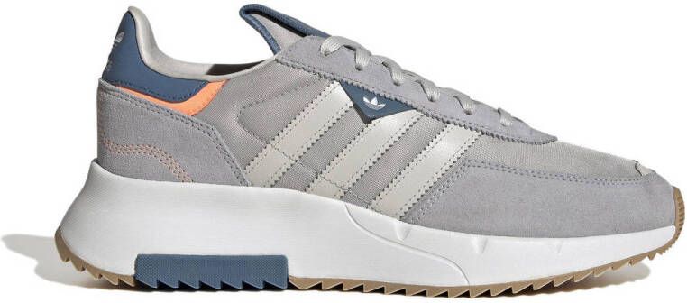 adidas Originals Retropy F2 sneakers grijs blauw oranje