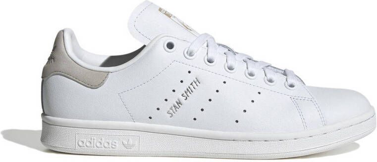 Adidas Originals Stan Smith Dames Cloud White Wonder Beige Silver Metallic- Dames Cloud White Wonder Beige Silver Metallic