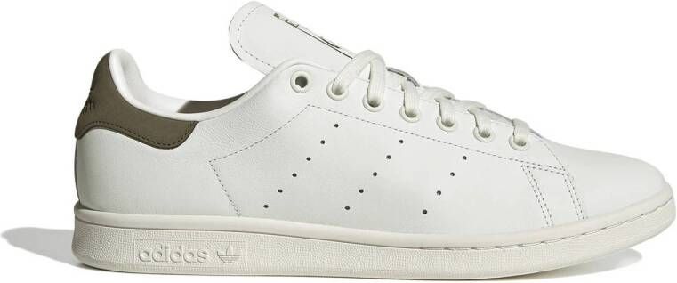 adidas Originals Stan Smith sneakers wit olijfgroen