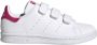Adidas Originals Stan Smith sneakers wit roze Meisjes Gerecycled polyester (duurzaam) 34 - Thumbnail 1