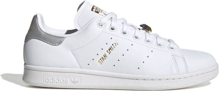 Adidas Originals Stan Smith sneakers wit zilver