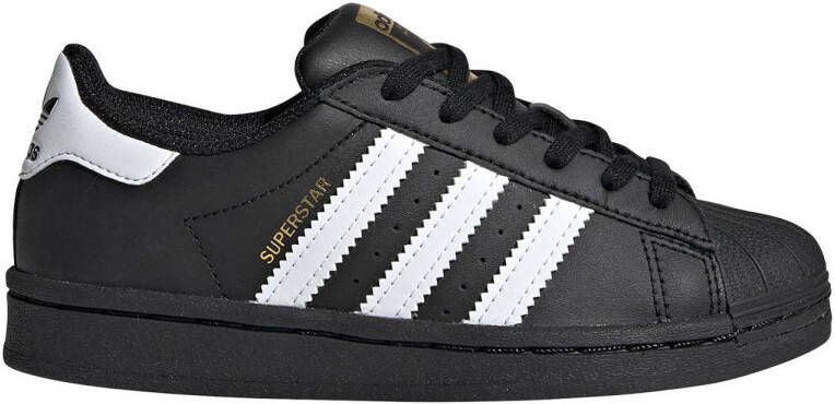 Adidas superstar slip store on heren zwart