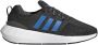 Adidas Originals Swift Run 22 sneakers zwart kobaltblauw wit - Thumbnail 1