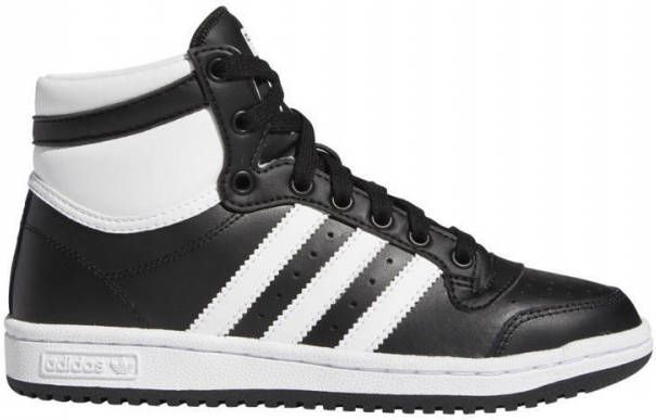 adidas Originals Ten Mid J sneakers zwart wit