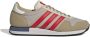 Adidas Originals Usa 84 sneakers bruin rood wit - Thumbnail 1