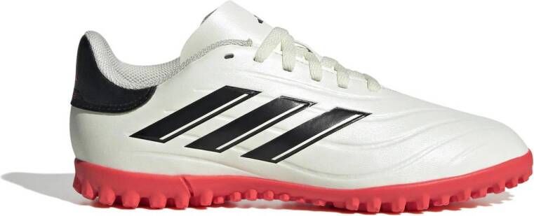 Adidas Perfor ce Copa Pure 2 Club FG Senior voetbalschoenen wit zwart rood Imitatieleer 36 2 3