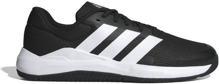 Adidas Performance Dropset Base fitness schoenen zwart wit rood