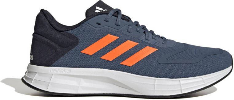 Adidas Performance Duramo 10 hardloopschoenen blauw oranje