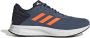 Adidas Performance Duramo 10 hardloopschoenen blauw oranje - Thumbnail 1