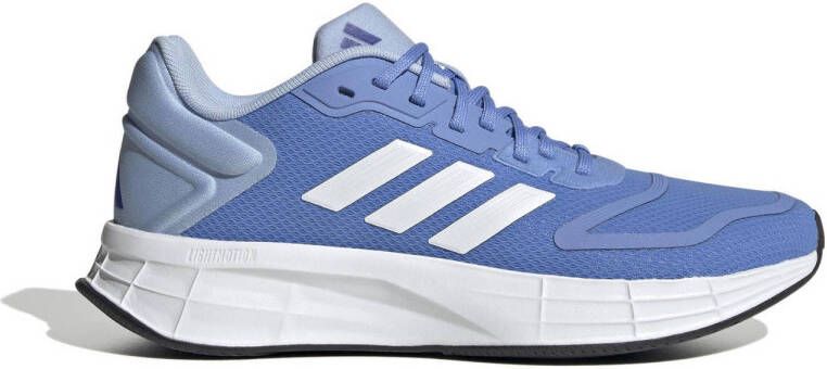 adidas Performance Duramo 10 hardloopschoenen blauw wit