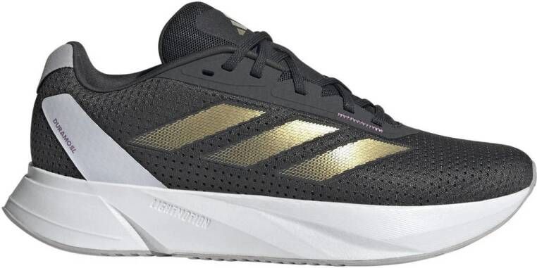 adidas Performance Duramo hardloopschoenen zwart goud metallic