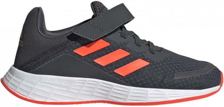 Adidas Performance Duramo Sl Classic sneakers antraciet rood antraciet kids