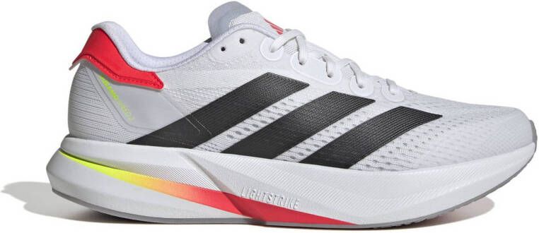 Adidas Perfor ce Duramo Speed 2 hardloopschoenen wit zwart rood