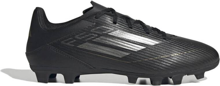 Adidas Perfor ce F50 Club senior voetbalschoenen zwart goudmetallic