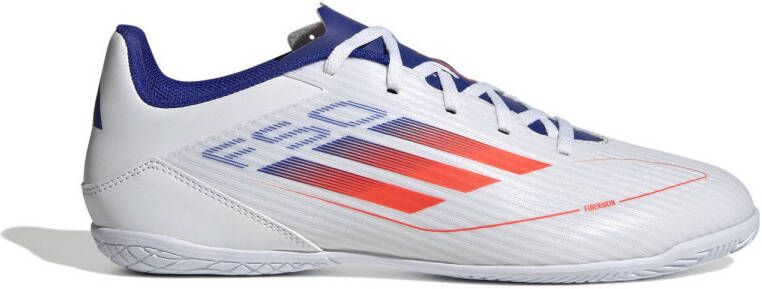 Adidas Perfor ce F50 Club IN Senior zaalvoetbalschoenen wit rood blauw