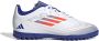 Adidas Perfor ce F50 Club Junior voetbalschoenen wit rood kobaltblauw Imitatieleer 36 2 3 - Thumbnail 1