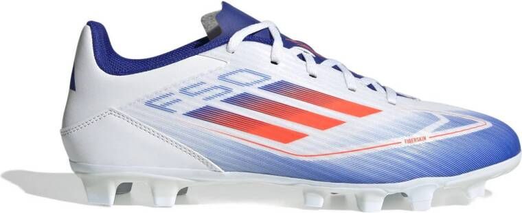 Adidas Perfor ce F50 Club Senior voetbalschoenen wit rood blauw