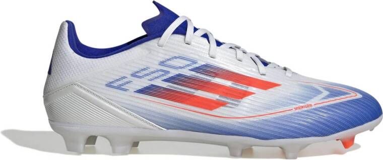 Adidas Perfor ce F50 League Senior voetbalschoenen wit rood blauw
