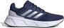 Adidas Performance Galaxy 6 hardloopschoenen donkerblauw zilverkleuig - Thumbnail 1