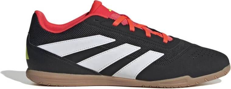 Adidas Perfor ce Predator 24 Indoor Sala Senior zaalvoetbalschoenen zwart wit rood