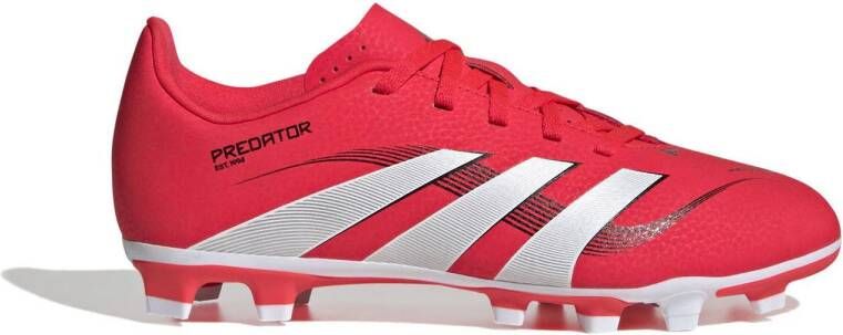 Adidas Predator Club FG Lucid Red Cloud White Core Black- Lucid Red Cloud White Core Black