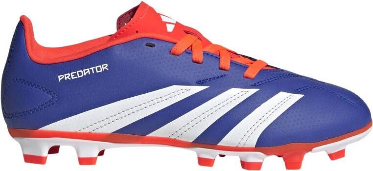 Adidas Perfor ce Predator Club junior voetbalschoenen blauw wit rood Imitatieleer 36 2 3
