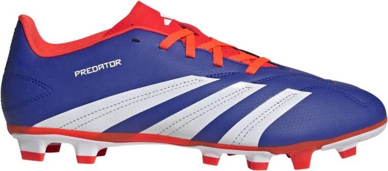 Adidas Performance Predator Club Sr. voetbalschoenen blauw wit rood