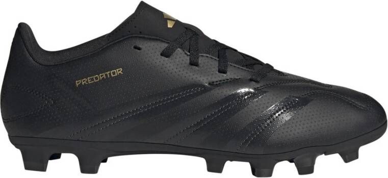 Adidas Performance Predator Club Sr. voetbalschoenen zwart antraciet goud