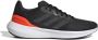 Adidas Performance Runfalcon 3.0 hardloopschoenen zwart antraciet rood - Thumbnail 1