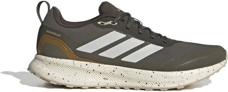 Adidas Performance Runfolcon 5 Tr hardloopschoenen olijfgroen wit