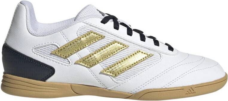 Adidas Perfor ce Super Sala junior zaalvoetbalschoenen wit goud metallic zwart Imitatieleer 36 2 3