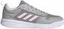 Adidas Performance Tensaur Classic hardloopschoenen lichtgrijs roze grijs kids - Thumbnail 1