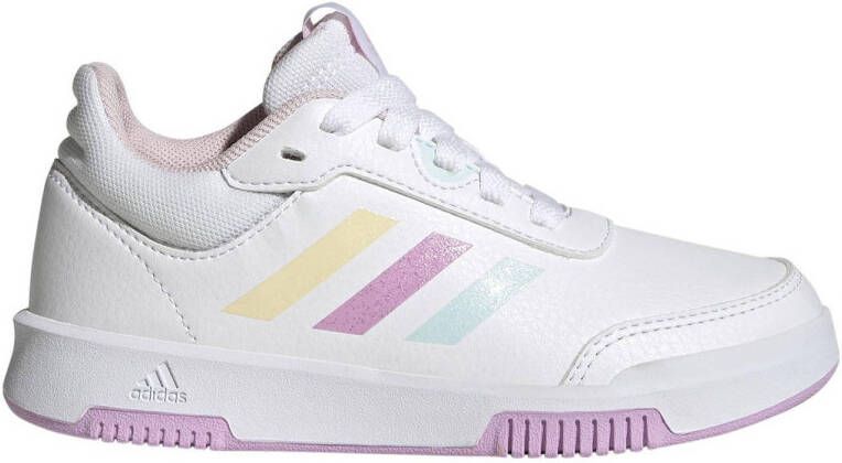 Adidas Sportswear Tensaur sneakers wit lichtblauw lila Jongens Meisjes Imitatieleer 36 2 3