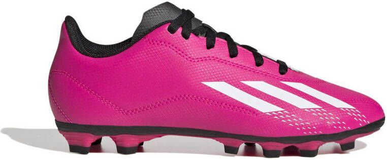 Adidas Perfor ce X Speedportal.4 flexible ground voetbalschoenen fuchsia wit zwart