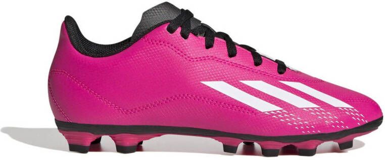 Adidas Perfor ce X Speedportal.4 flexible ground voetbalschoenen fuchsia wit zwart