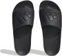 Adidas Sportswear adilette Aqua Badslippers Unisex Zwart - Thumbnail 1