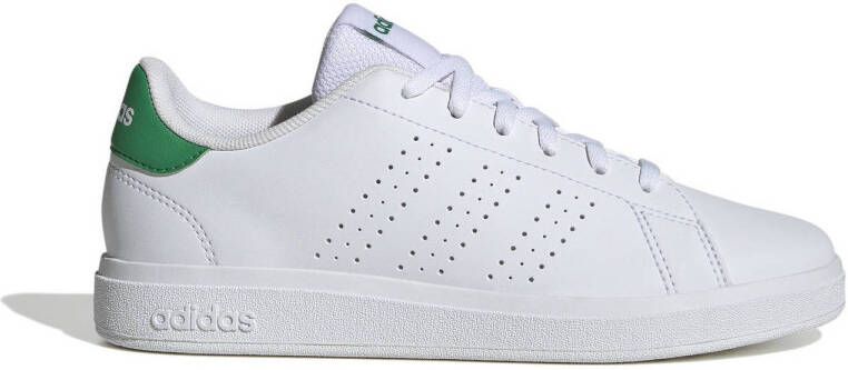 Adidas Sportswear Advantage Base 2.0 sneakers wit groen Imitatieleer 35 1 2