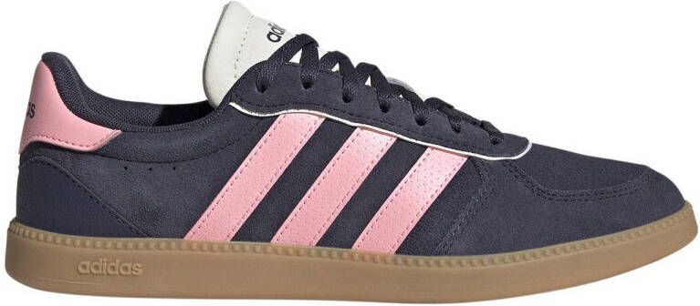 Adidas Sportswear Breaknet Sleek sneakers donkerblauw roze