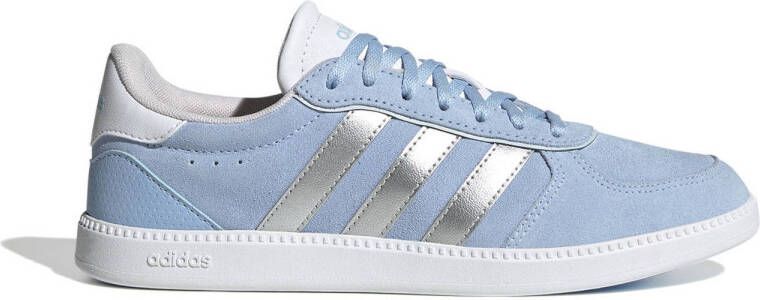 Adidas Sportswear Breaknet Sleek sneakers lichtblauw zilver