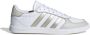 Adidas Sportswear Breaknet Sleek sneakers wit zilver metallic - Thumbnail 1